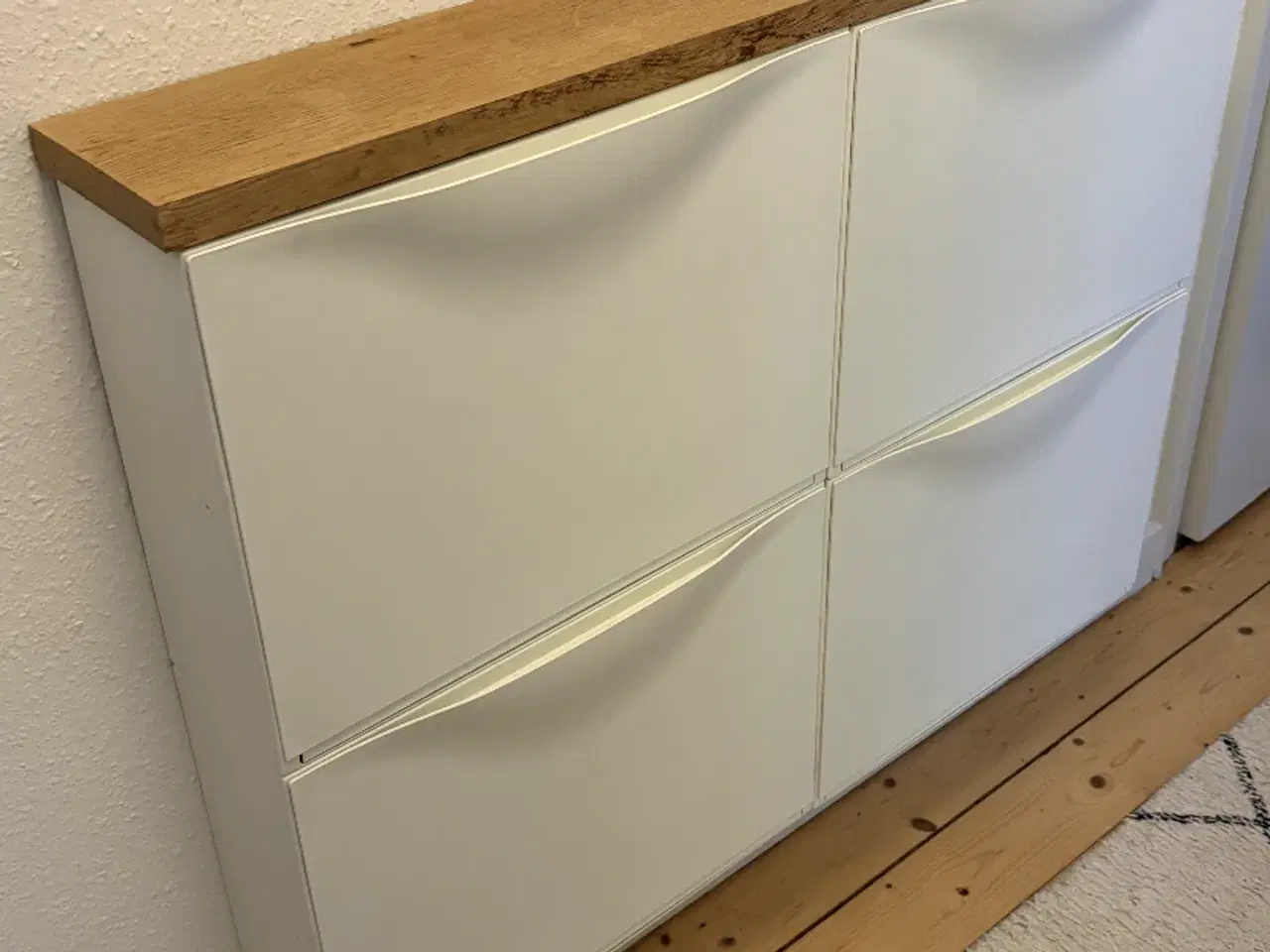Billede 1 - IKEA skoskabe hvid x 4