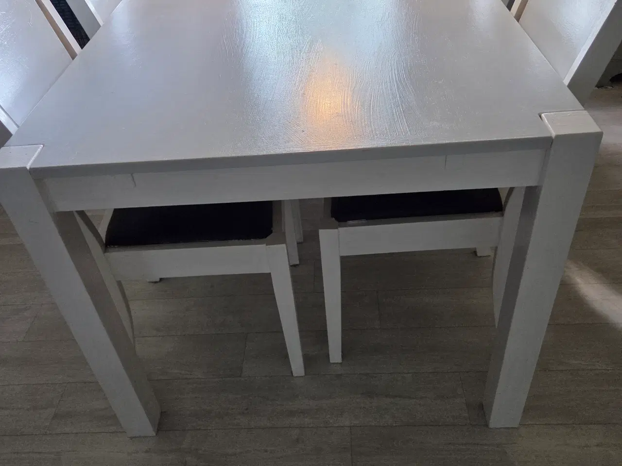 Billede 1 - Spisebord med 6 stole egetræ