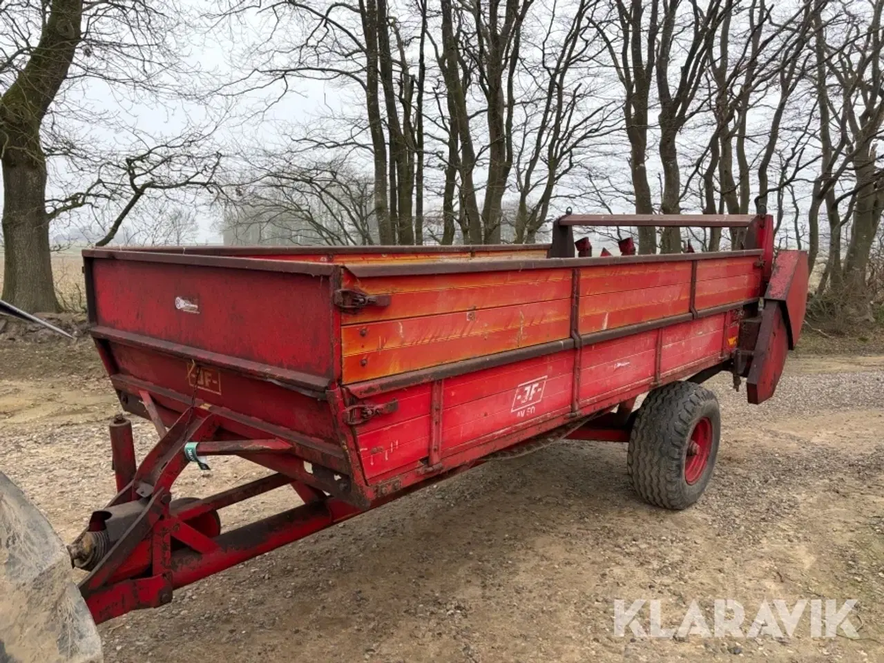 Billede 1 - Møgspredervogn JF AV 50