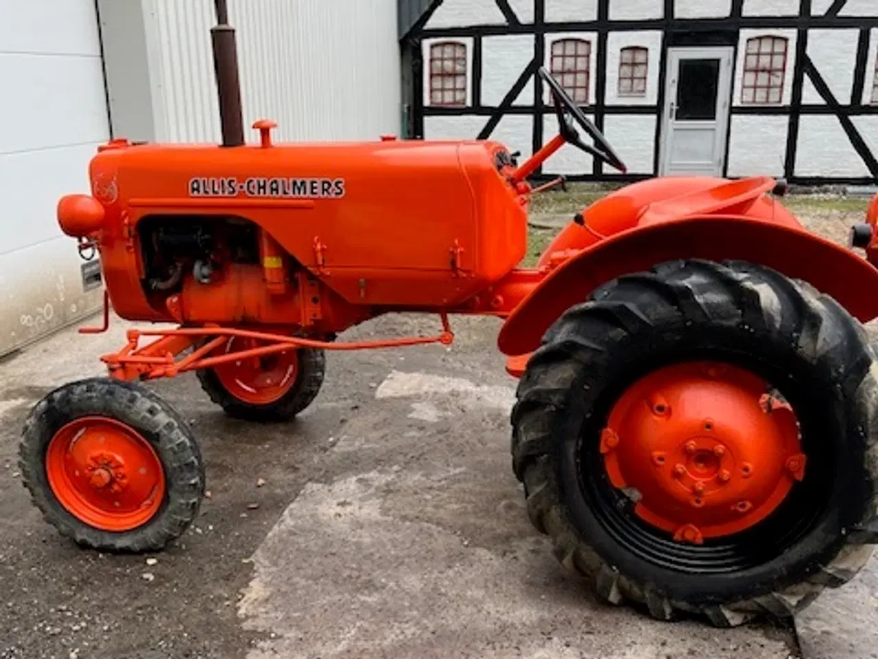 Billede 12 - ALLIS_ CHALMERS- D 272 Med alle Redskaber  