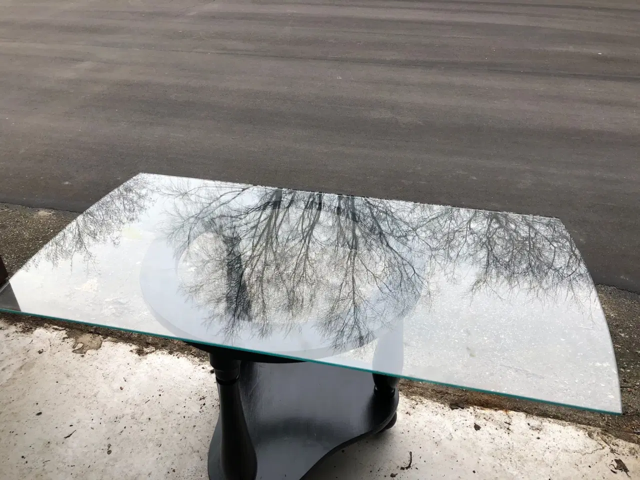 Billede 1 - Glas bordplade