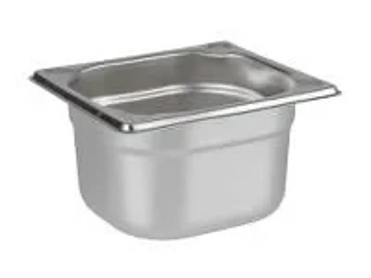 Billede 1 - 24 stk. Kantine stål 1/6 GN H150 mm 2,4 ltr APS
