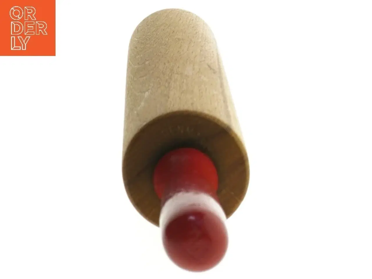 Billede 2 - Kagerulle med røde håndtag (str. 43 cm)
