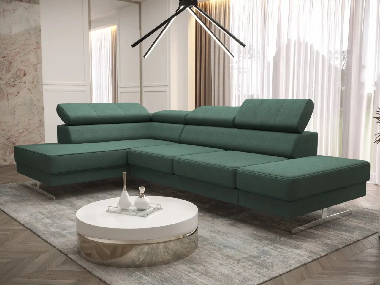 Billede 14 - EMPIRE MINI HJØRNESOFA 300x180