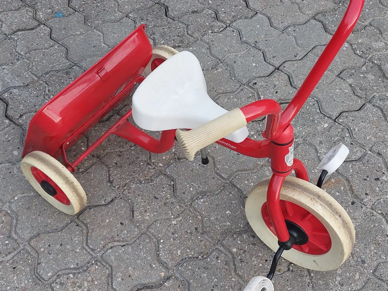 Billede 2 - Winther 3-hjulet cykel med lad