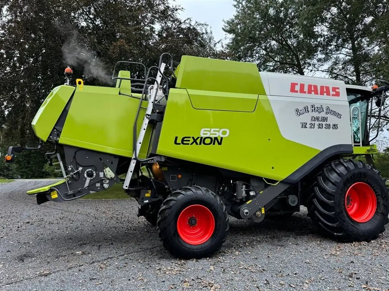 Billede 11 - CLAAS LEXION 650 KUN 850 TIMER OG V770 SKÆREBORD!