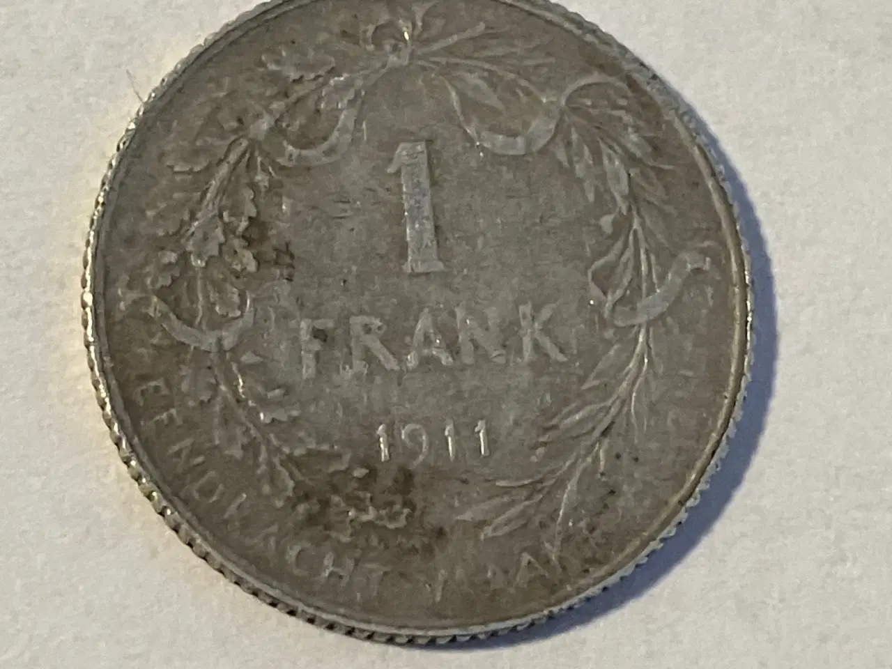 Billede 1 - 1 Frank Belgium 1911