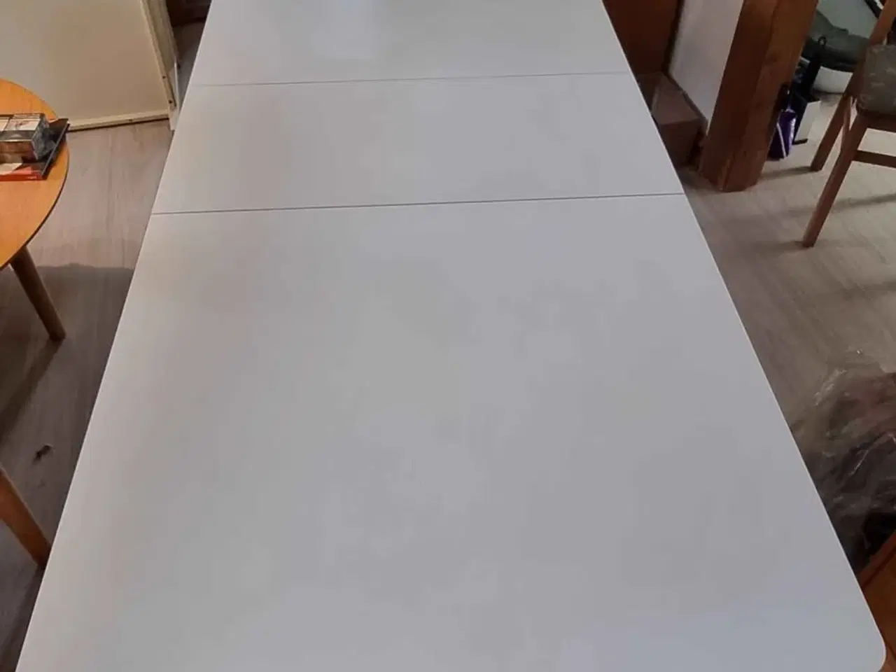 Billede 2 - Spisebord med plade