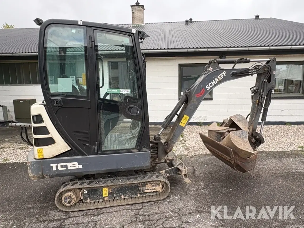 Billede 6 - Minigraver Yanmar TC19 med 4 skovle