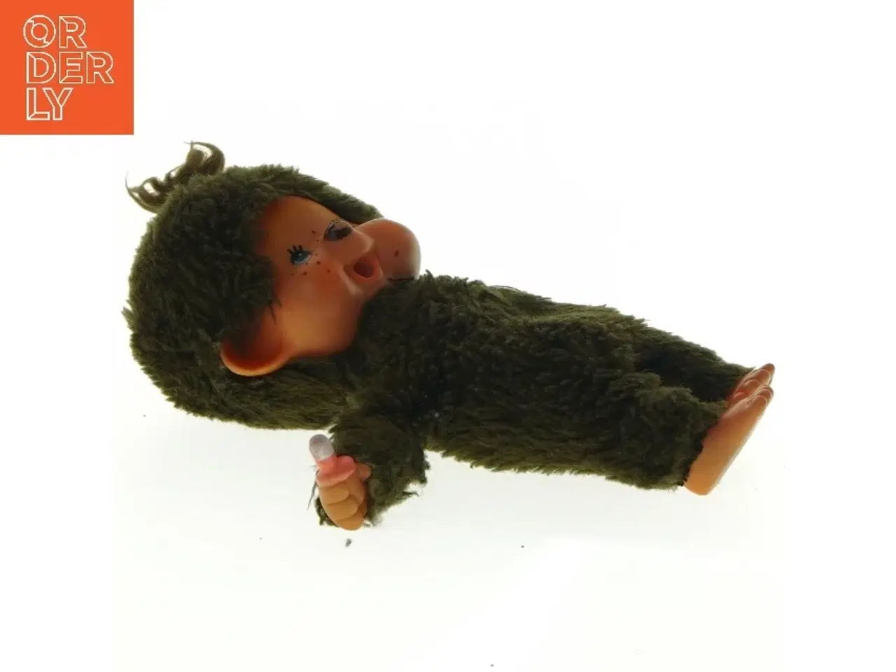 Billede 3 - Grøn plysdukke (str. 19 x 11 cm)