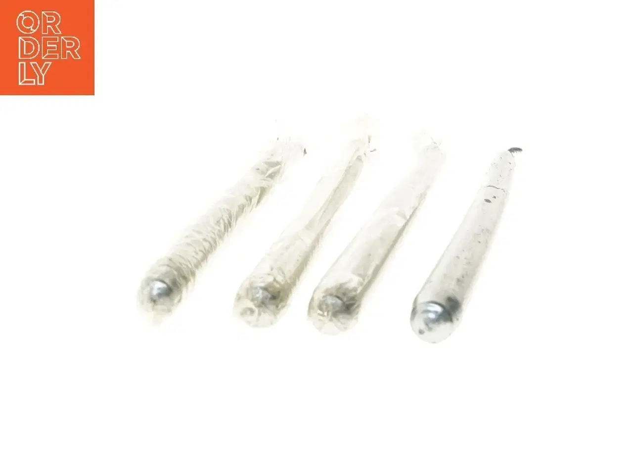 Billede 2 - Sæt af fire bordlys (str. 23,5 cm)
