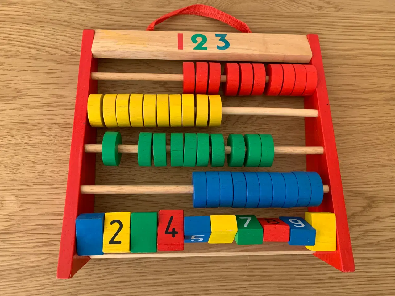 Billede 3 - Kugleramme i træ fra EDDU TOY