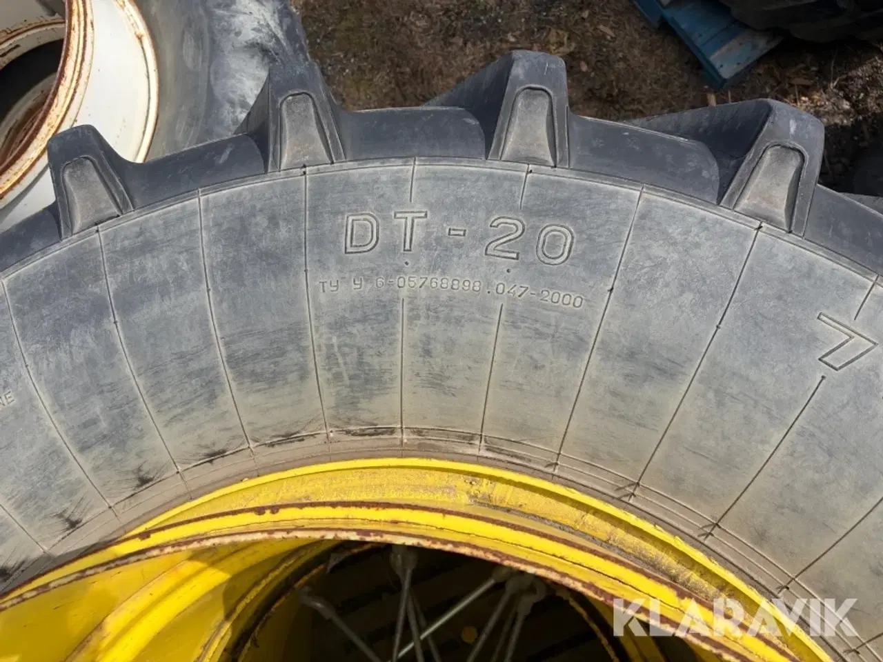 Billede 12 - Tvillingehjul Dneproshina 710/70R38 2 styk med spænder