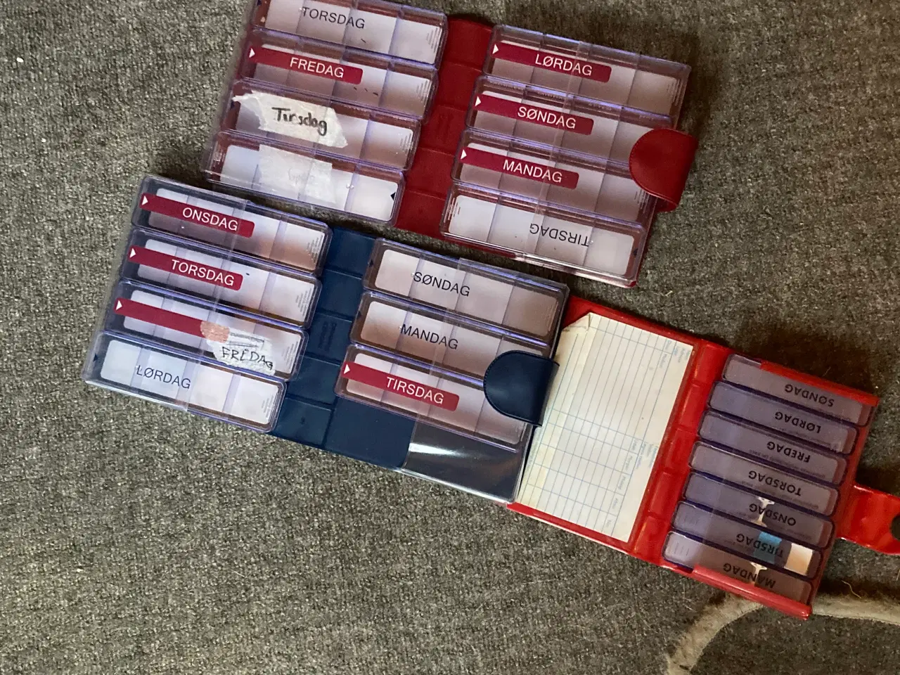 Billede 1 - Pilleæsker.