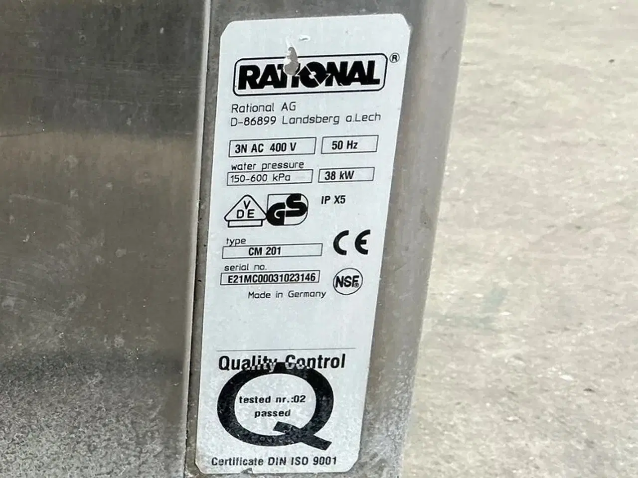 Billede 7 - Industriovn Rational CM 201
