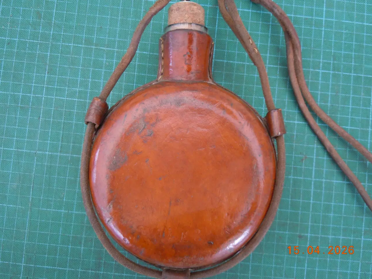 Billede 1 - Feltflaske, Dansk M-1873 i fin stand.