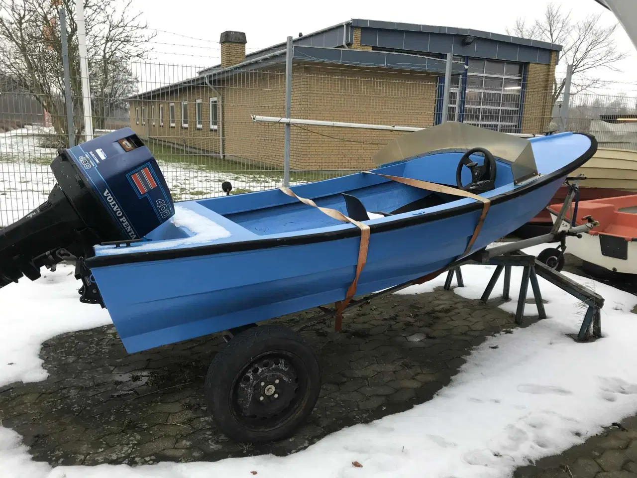 Billede 1 - Suzuki 2 takt 30 hk med styre/gasbox