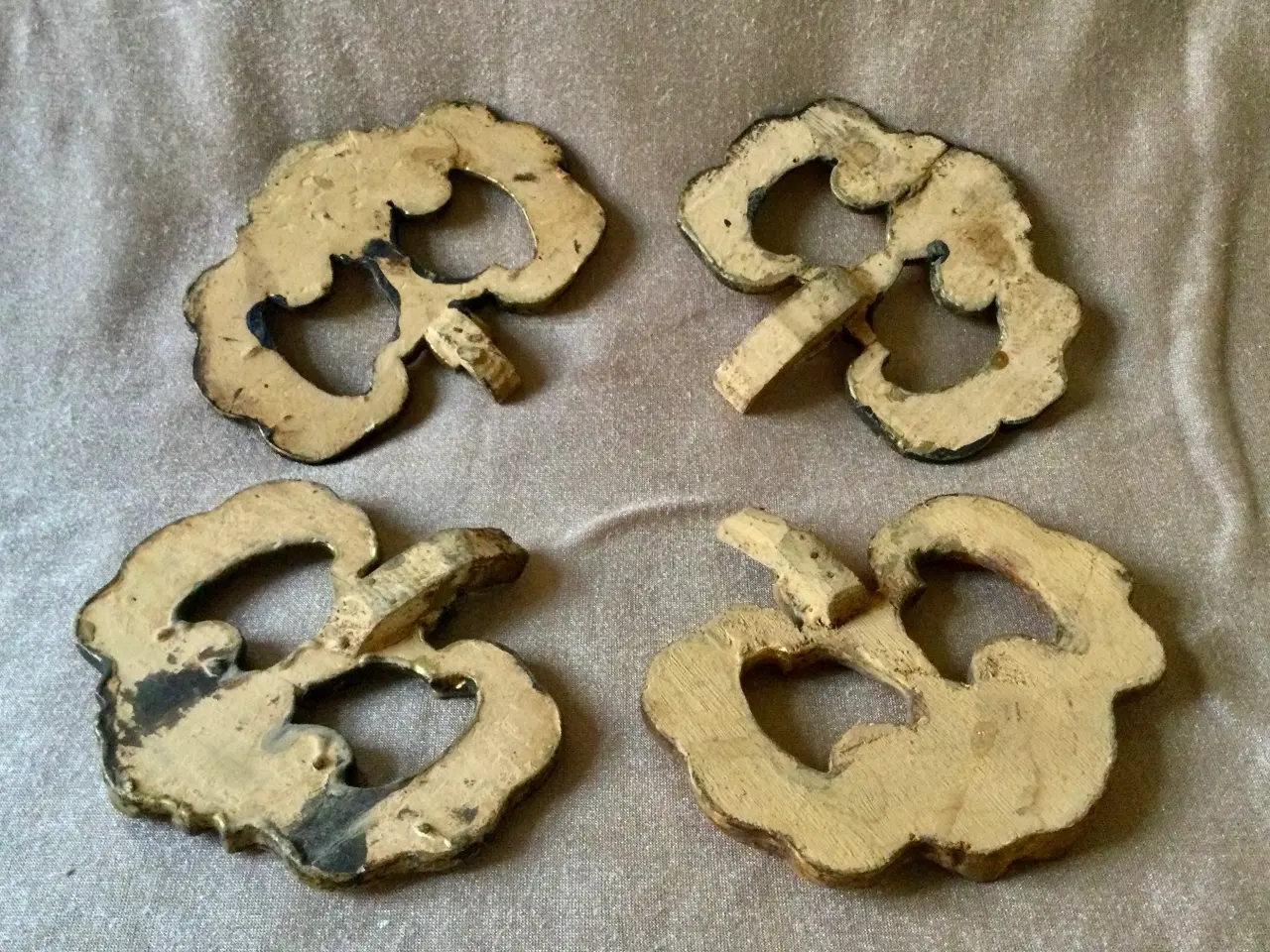 Billede 2 - Antikke krummelure til billeder eller spejl