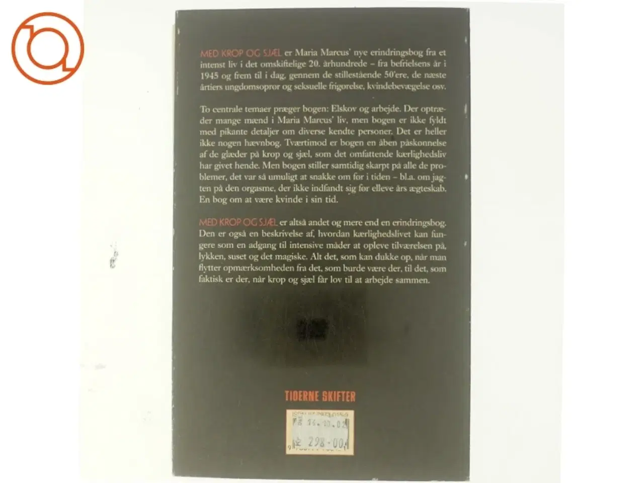 Billede 3 - Maria Marcus, Med krop og sjæl