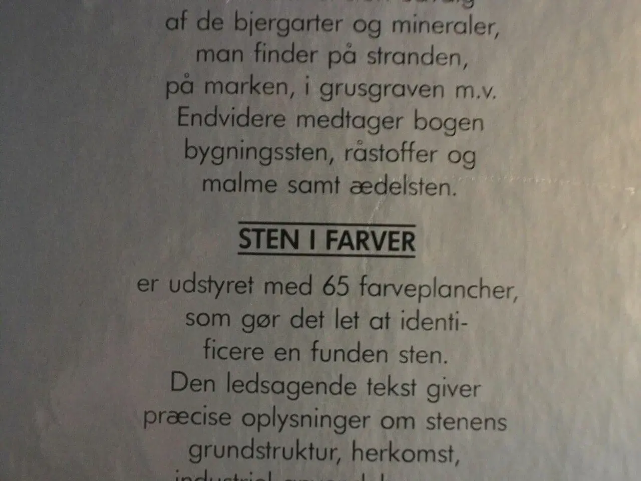 Billede 3 - sten i farver. 5. udg, Af lars skov andersen, emne