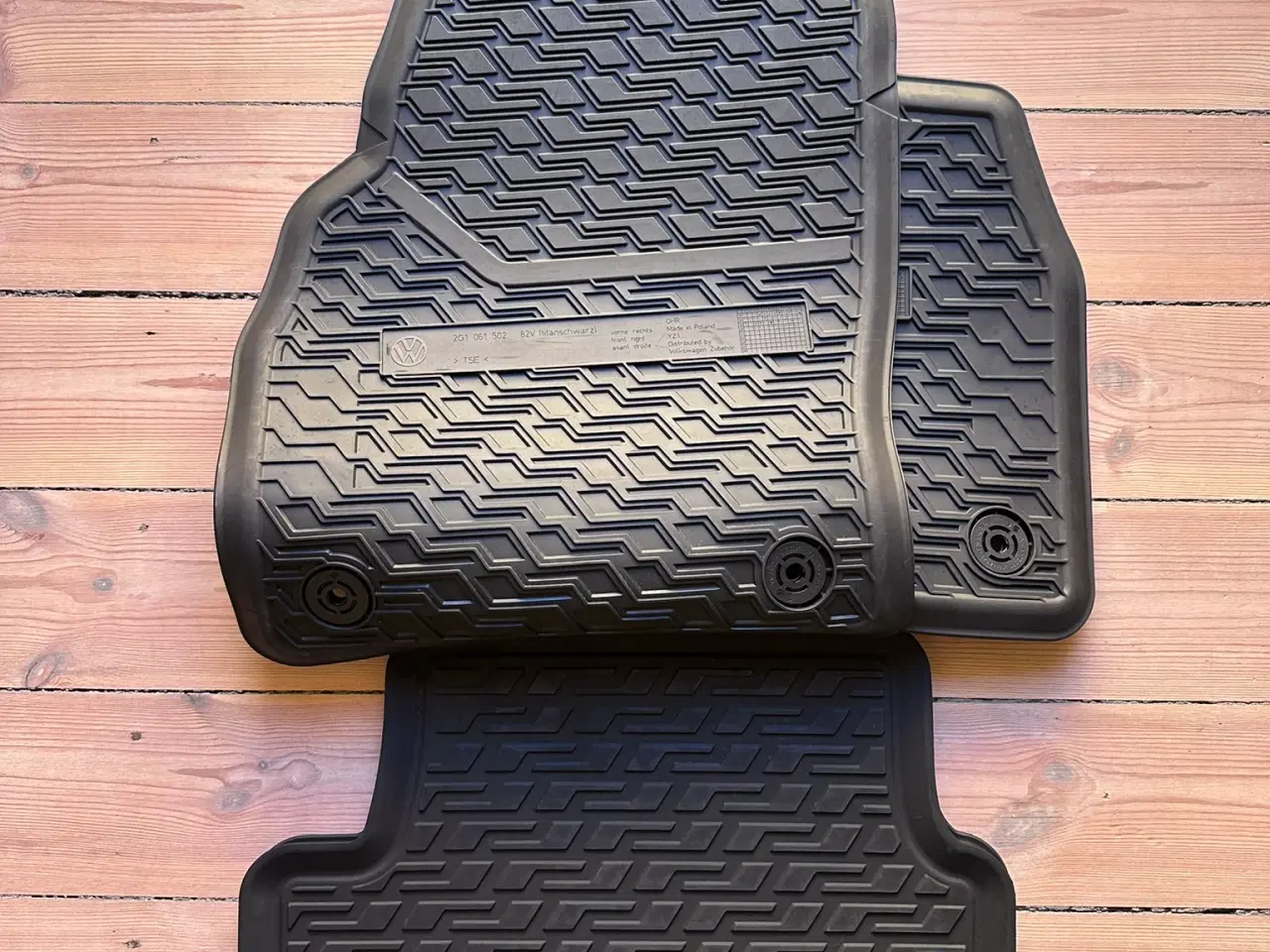 Billede 6 - Helt nye originale gummimåttesæt til Polo VW