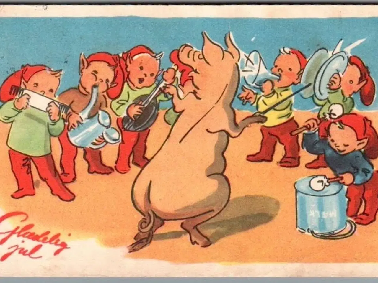 Billede 1 - Illa - Glædelig Jul - F.D.B. Serie 1202 - Brugt