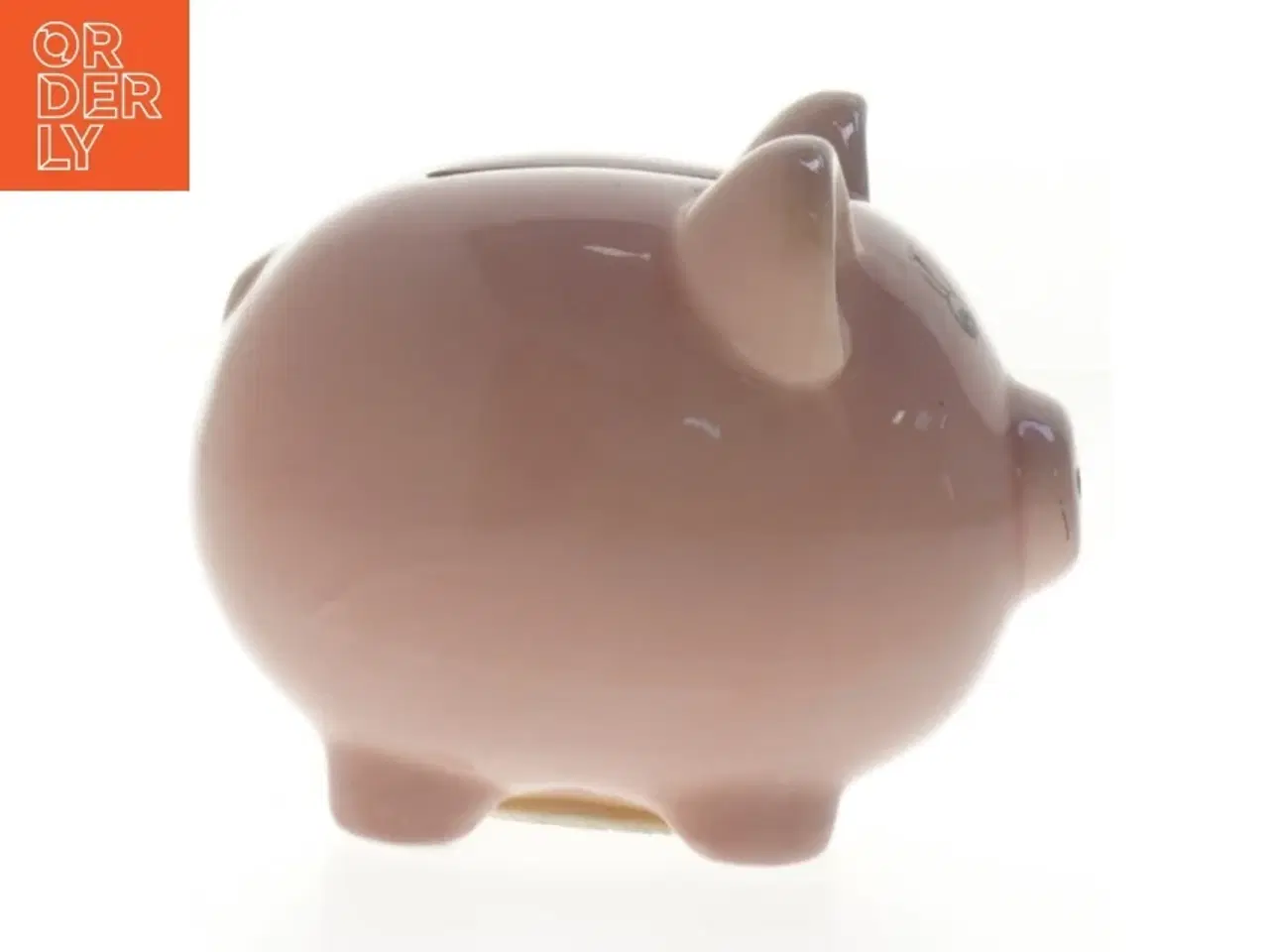 Billede 1 - Keramisk sparegris (str. 10 cm)