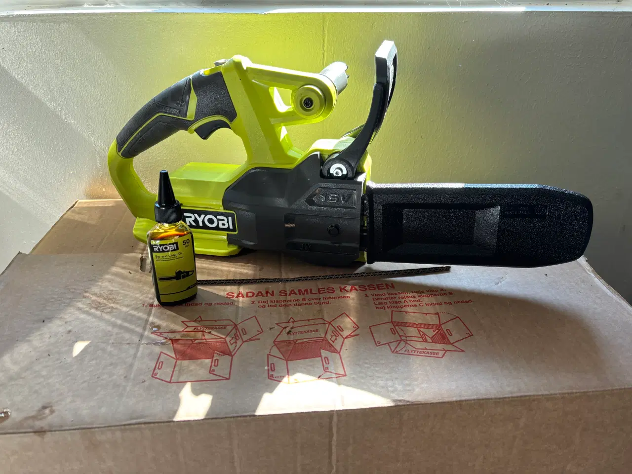 Billede 3 - Ryobi motorsav næsten ny