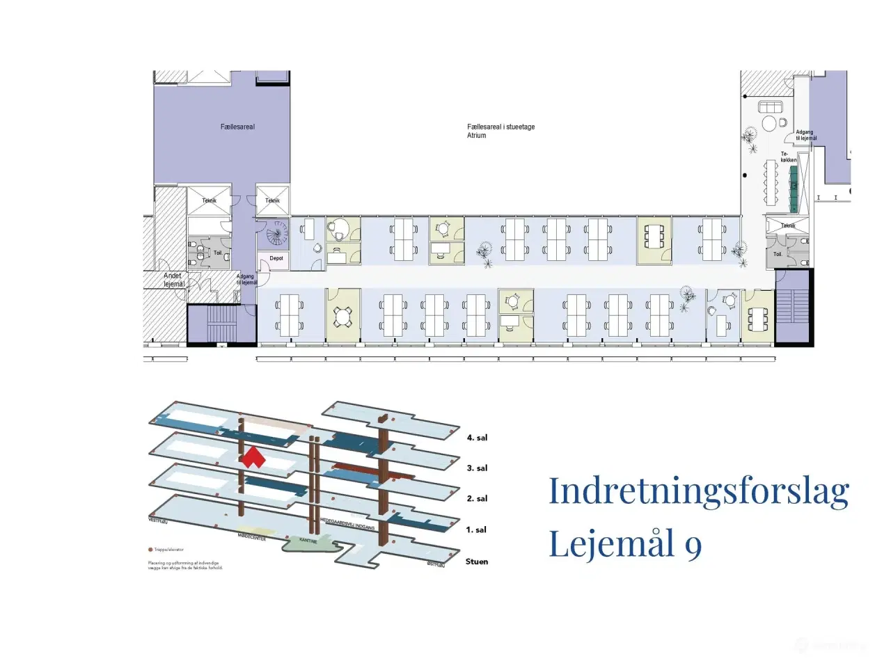 Billede 27 - Lyse og rummelige lokaler med udsigt til vandet