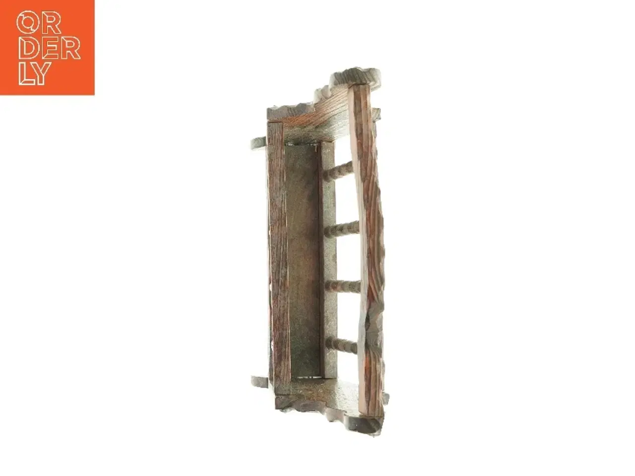 Billede 2 - Træstativ til aviser og blade fra Ukendt (str. LBH: 40x15x50)