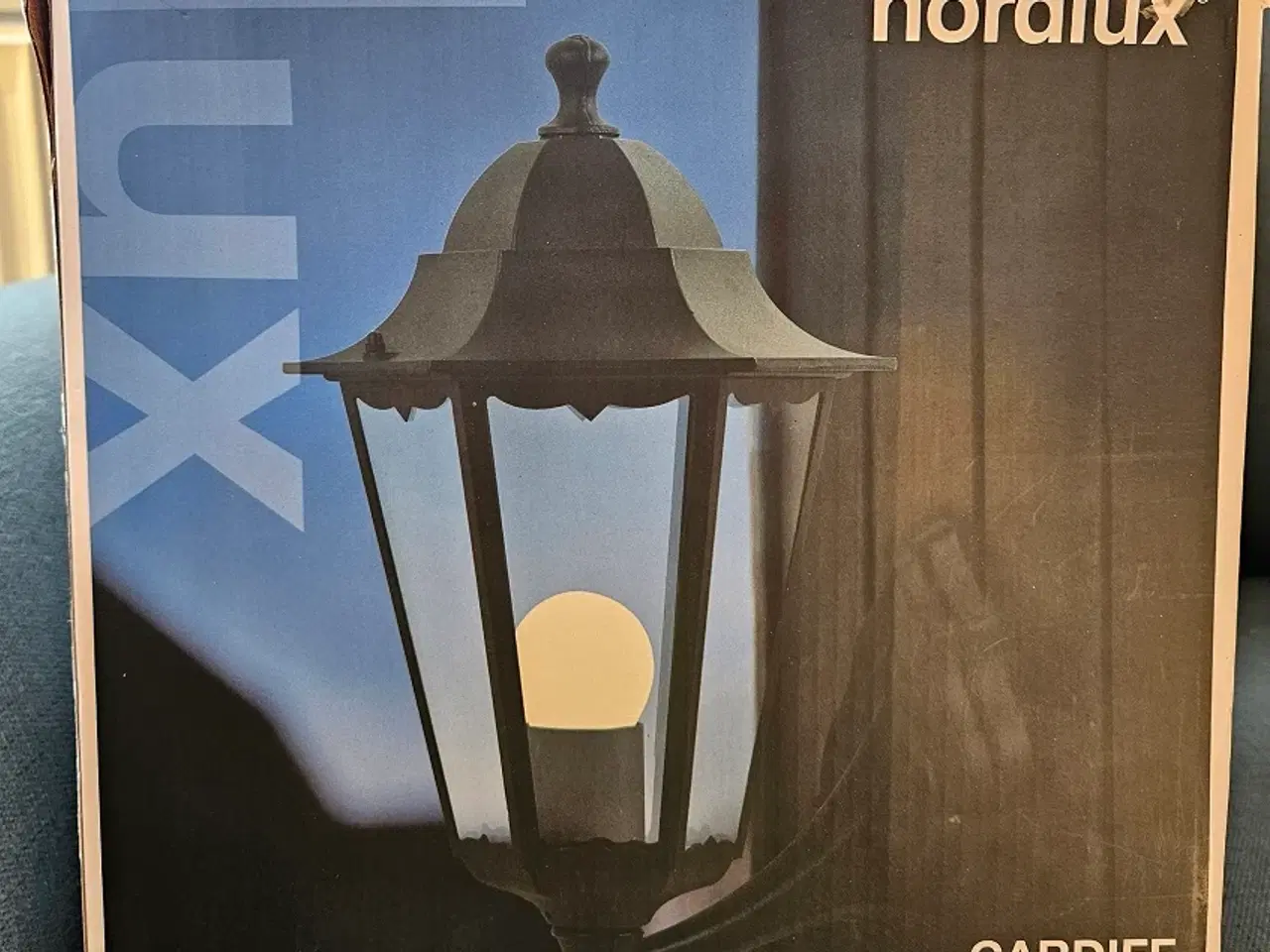 Billede 1 - Nordlux udendørslampe, Cardiff