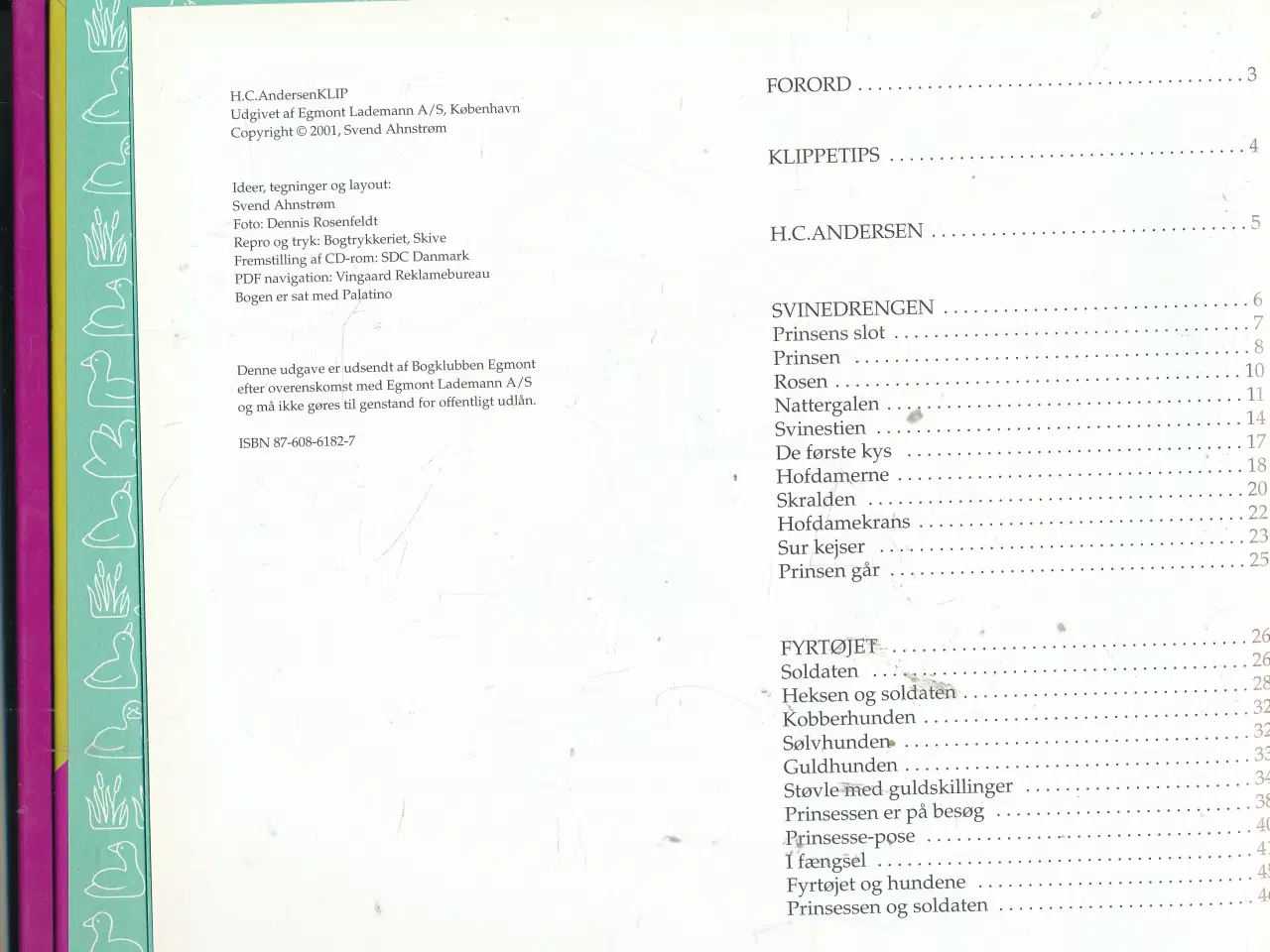 Billede 3 - H. C. ANDERSEN KLIP AF SVEND AHNSTRØM - INKL. CD