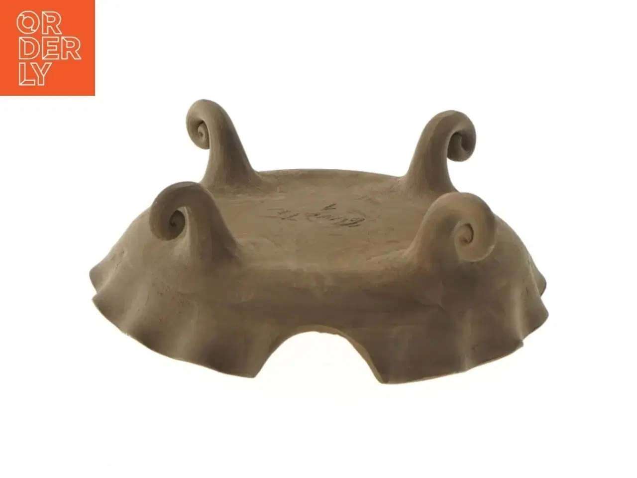 Billede 4 - Dekorativ skål med krøllede ben (str. 21,5 cm)