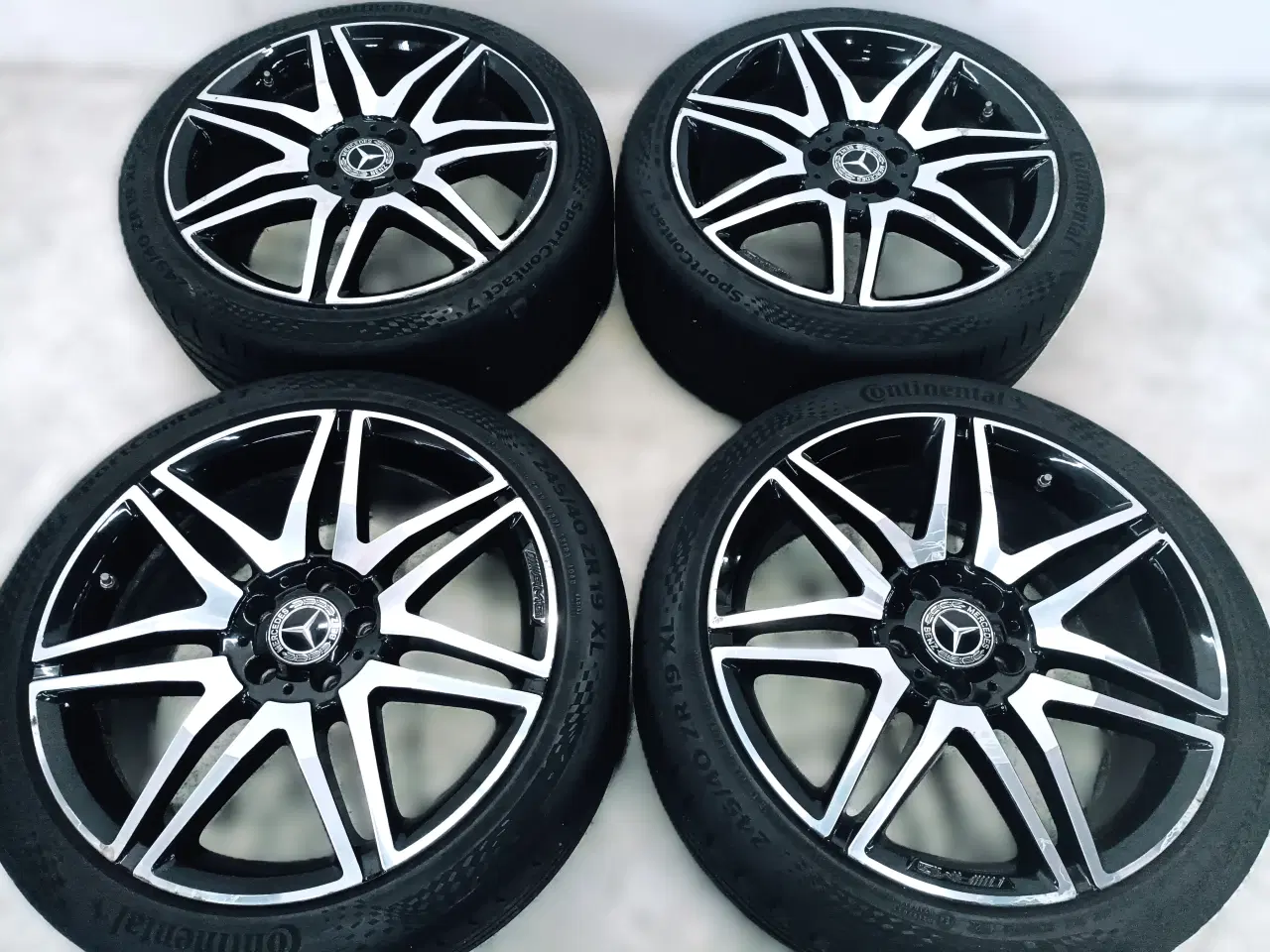 Billede 5 - 5x112 19" ET48 nav 66,6ø Mercedes sommersæt inkl.T