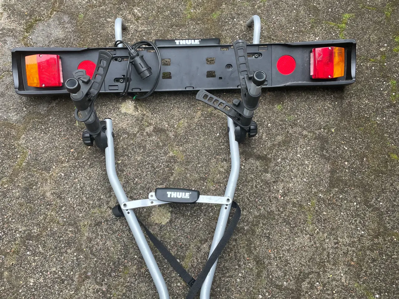 Billede 1 - Cykelstativ / nummerpladeholder