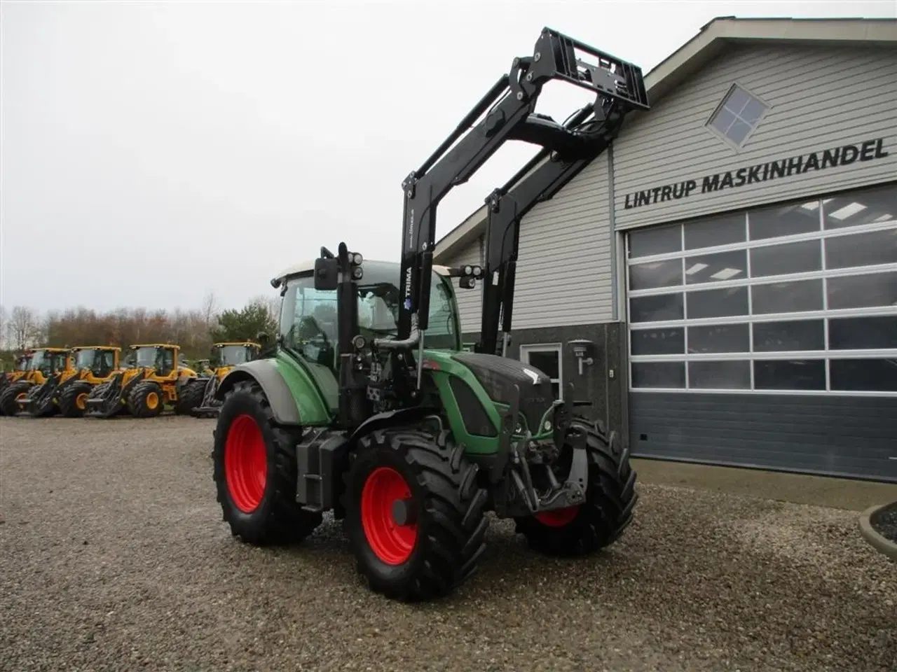 Billede 19 - Fendt 514 Vario med frontlæsser og frontlift