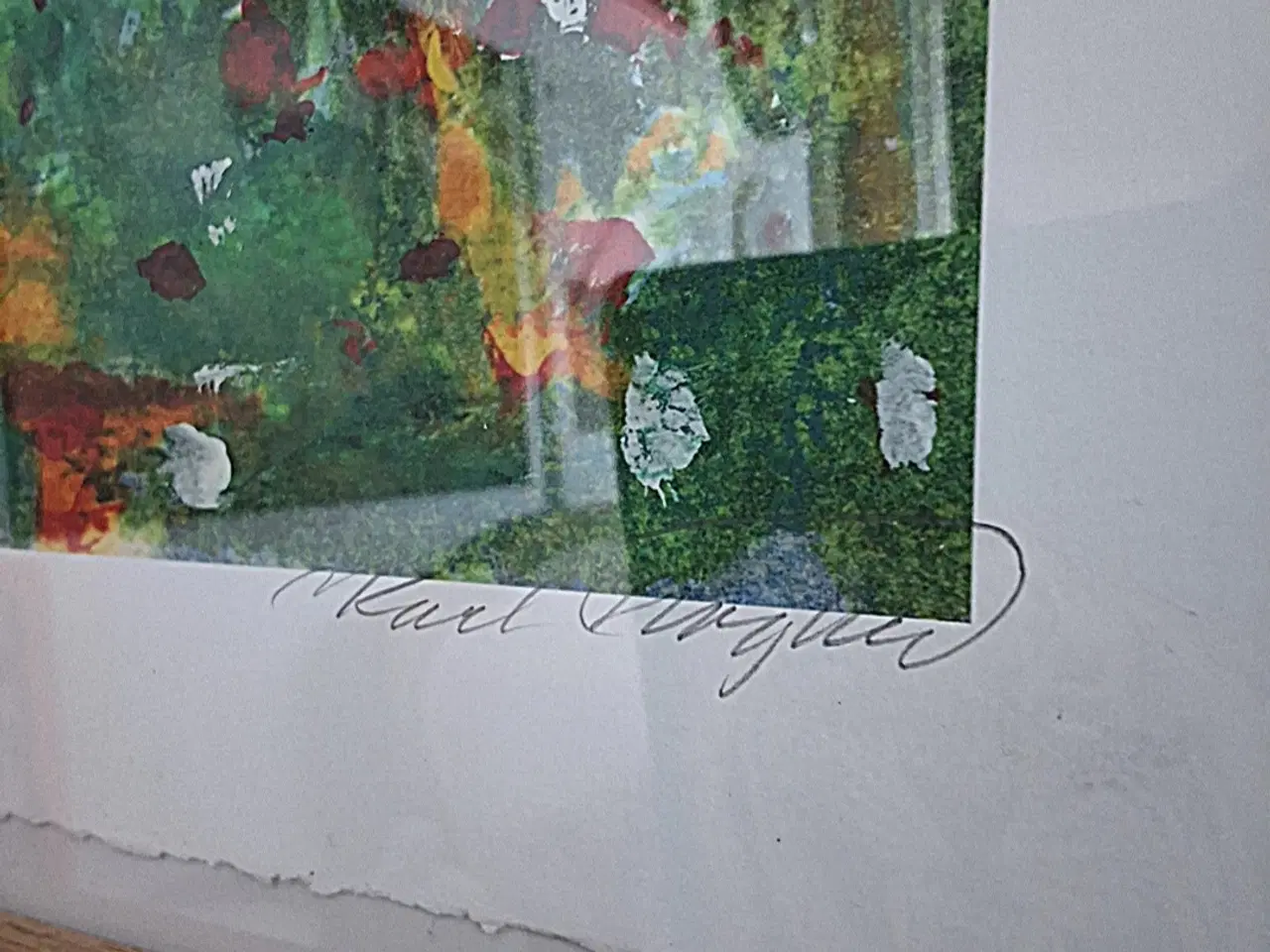 Billede 4 - Smukt litografi – købt i galleri i Stockholm