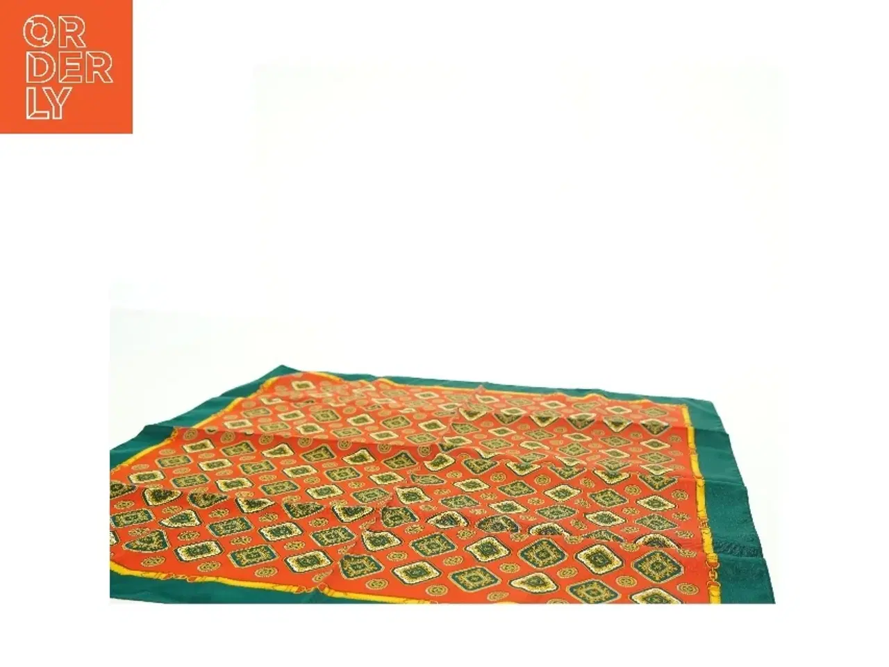 Billede 2 - Mønstret tørklæde (str. 58 x. 58 cm)