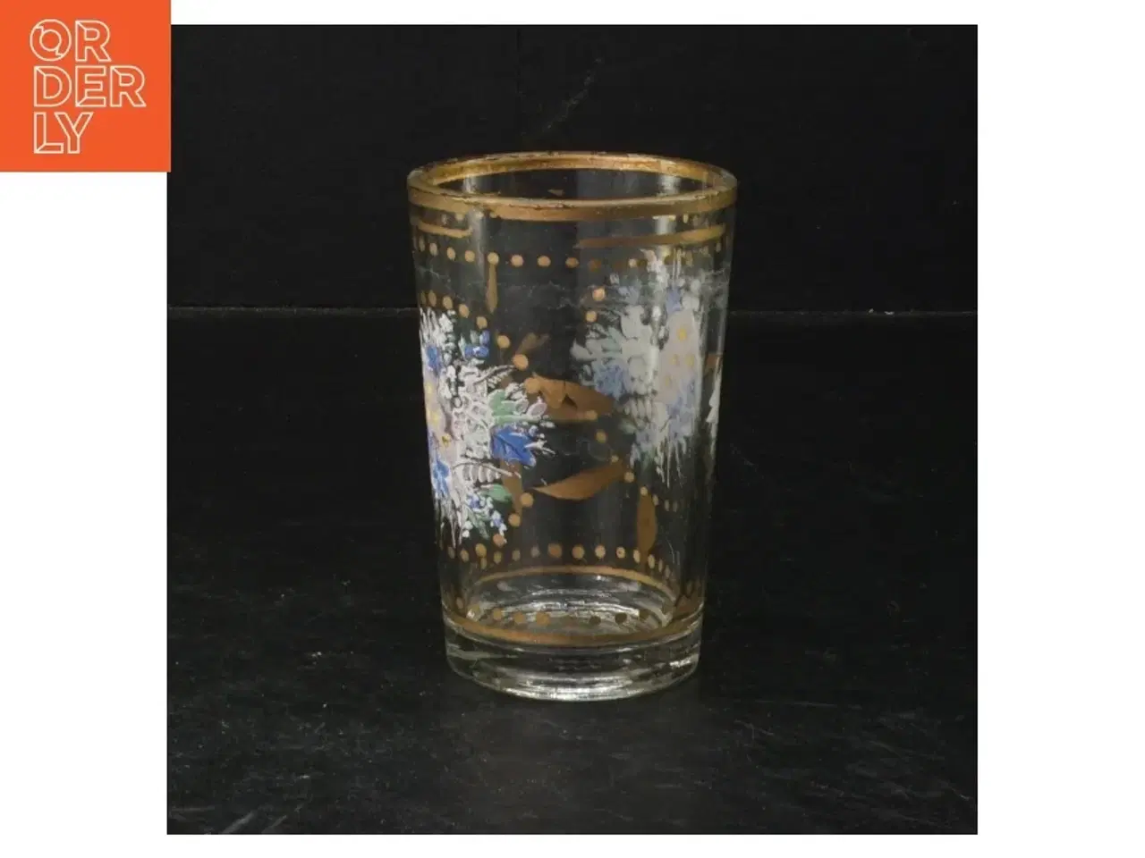 Billede 2 - Dekorative glas med blomstermønster (str. 9,5 cm)