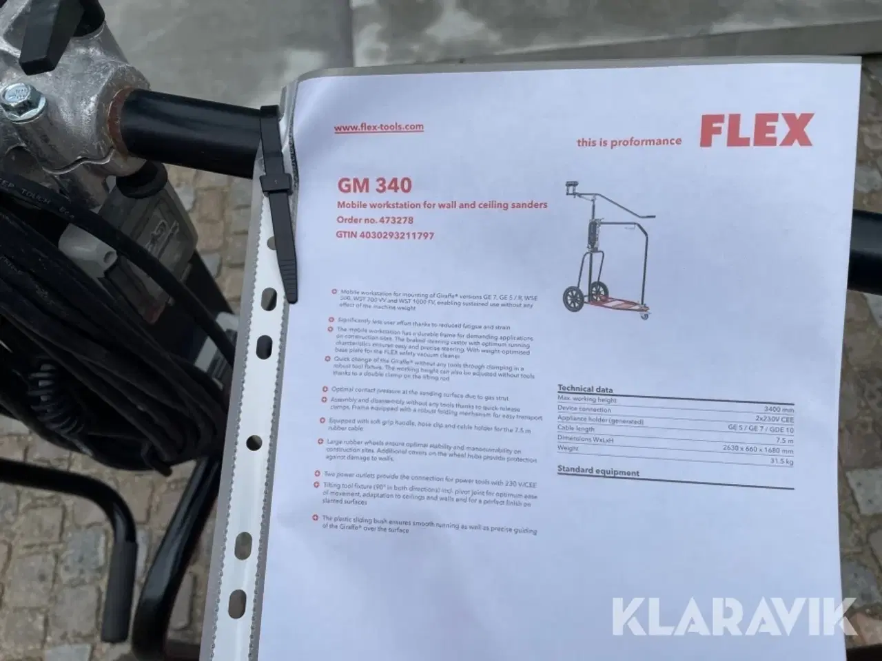 Billede 10 - mobil arbejdsstation FLEX GM 340