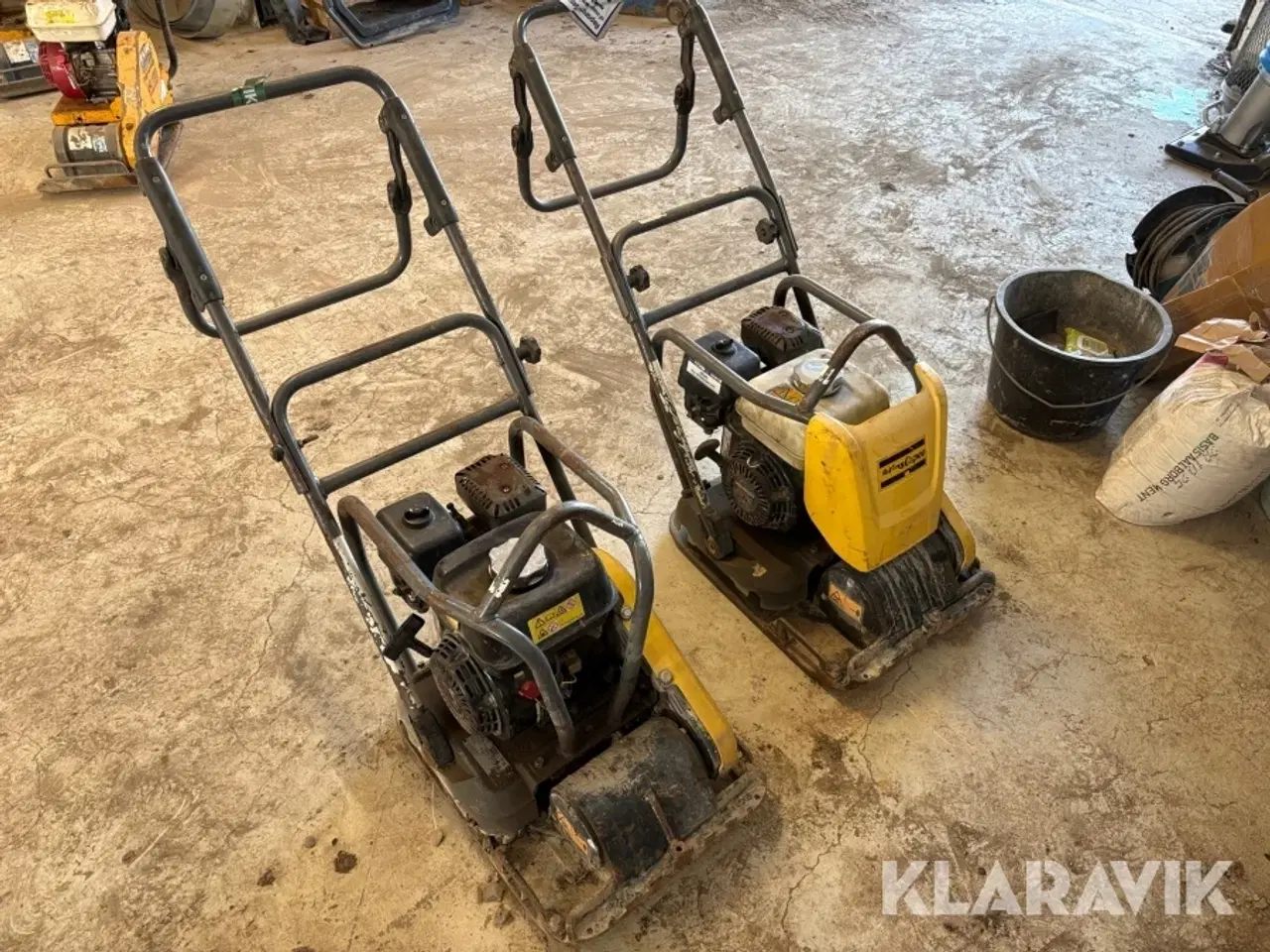 Billede 1 - Pladevibrator 2 styk Atlas Copco LF80
