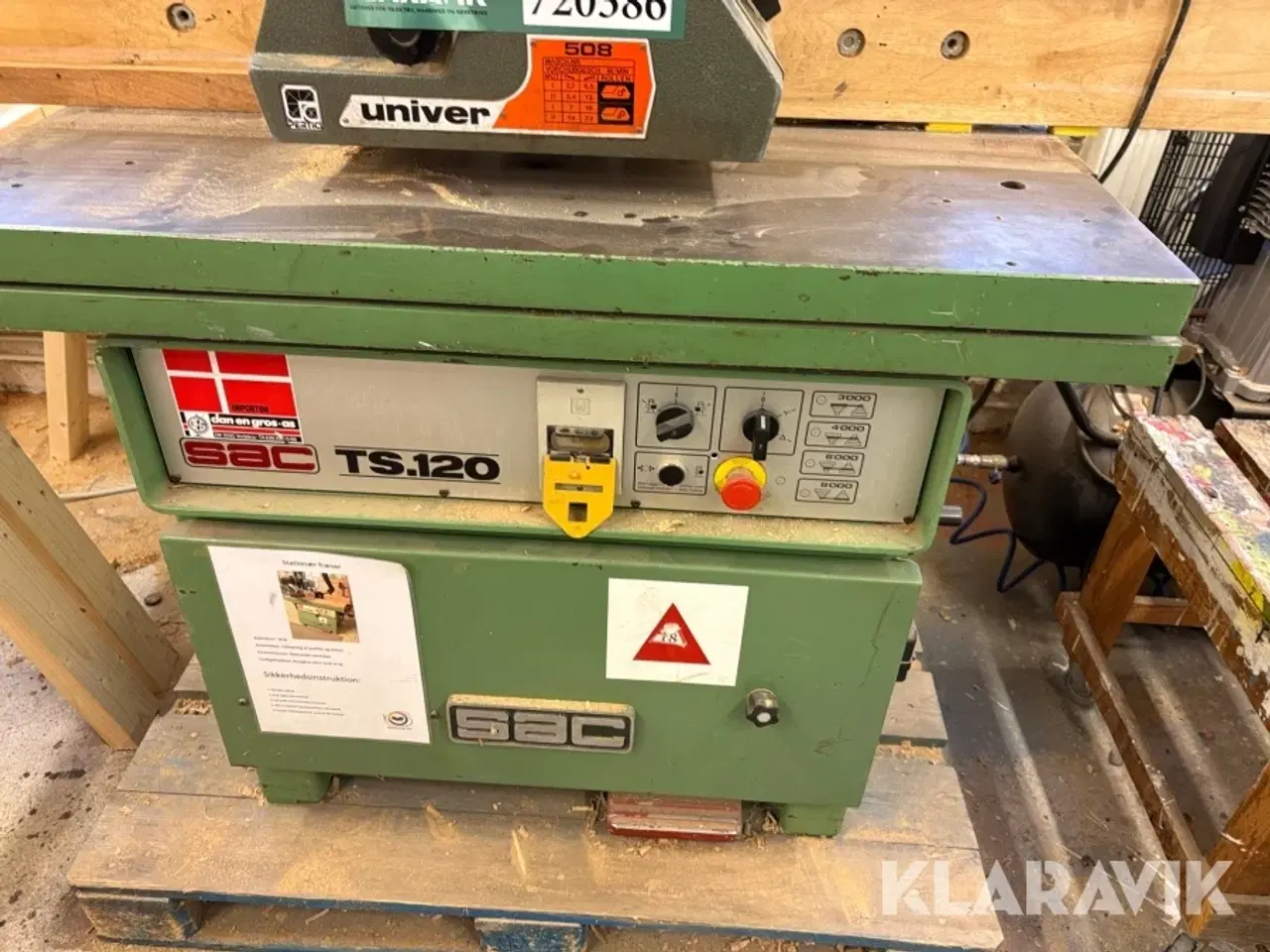 Billede 5 - Fræser Sac Ts120