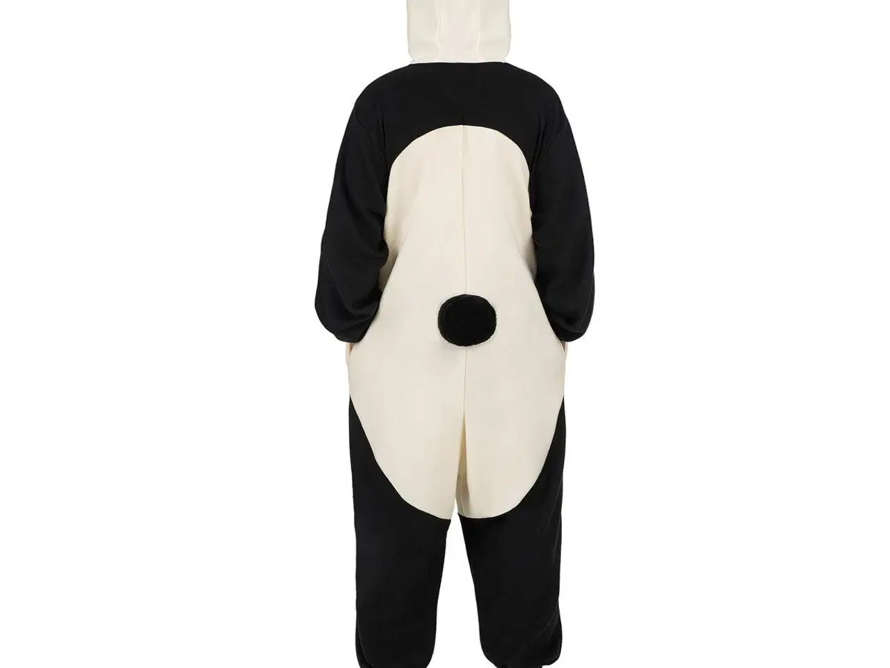 Billede 7 - Panda kostume til voksne - jumpsuit med hale (XS/S/M)