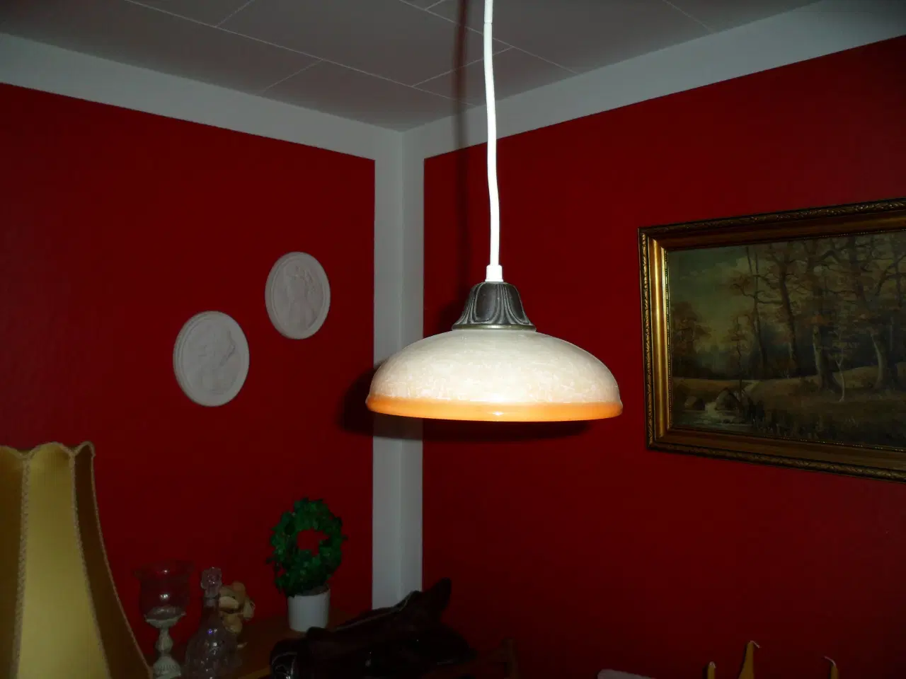 Billede 1 - Loftlampe, retro