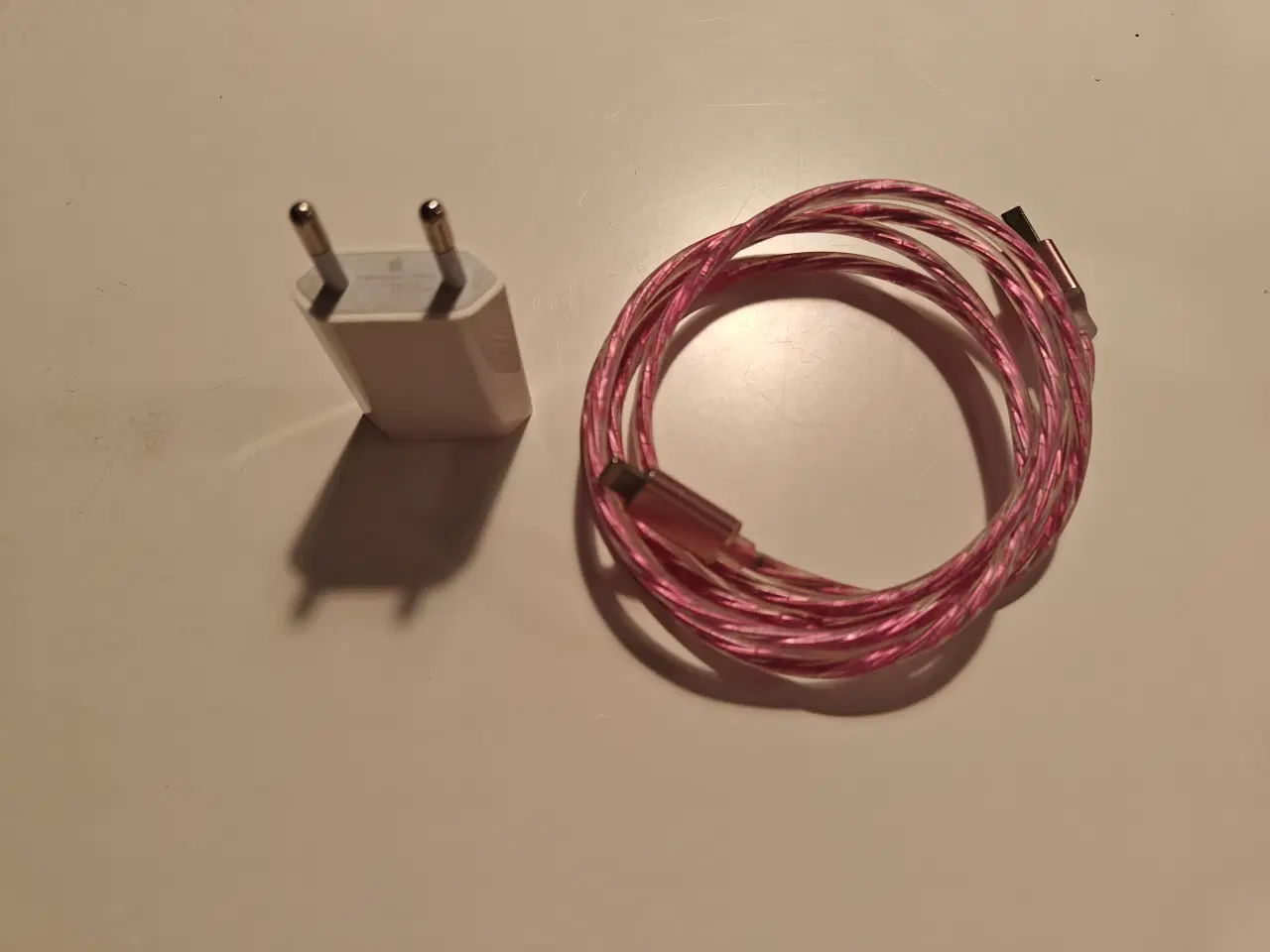 Billede 2 - Oplader, Apple Adapter og 1m. Kabel lightning