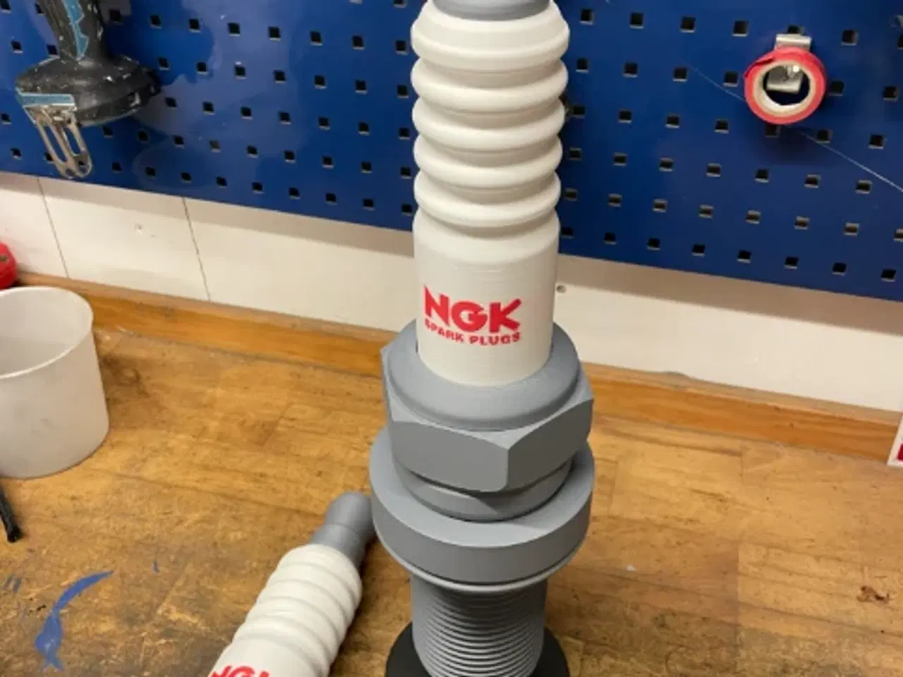 Billede 3 - Væglamper udformet som tændrør – 50 cm – inkl. væg