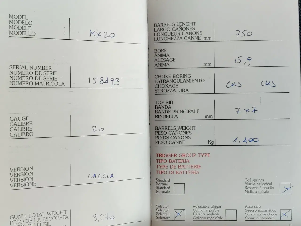Billede 4 - Perazzi MX20S LINKS