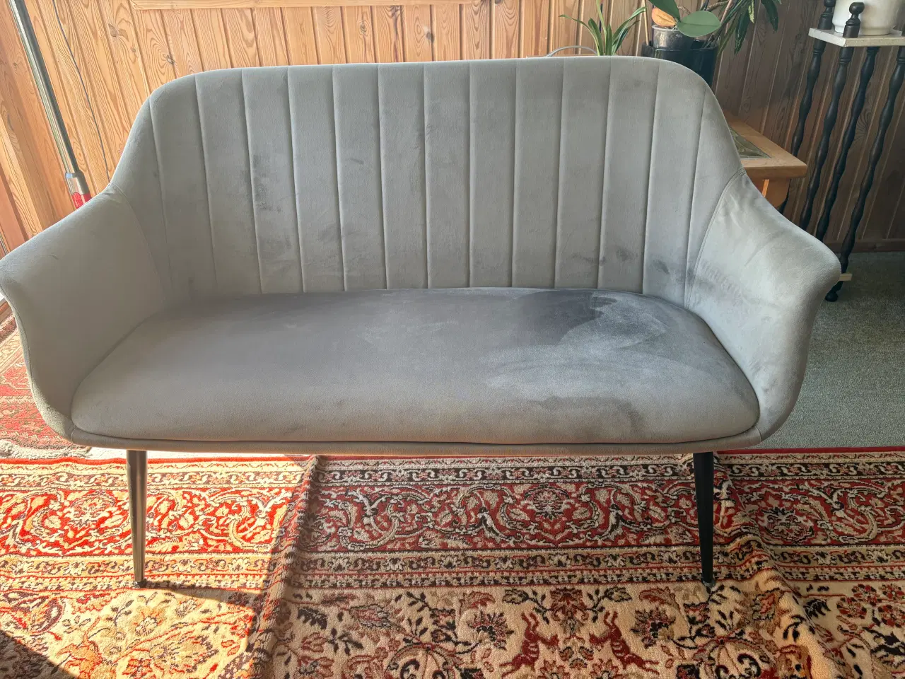 Billede 1 - Grå stof sofa