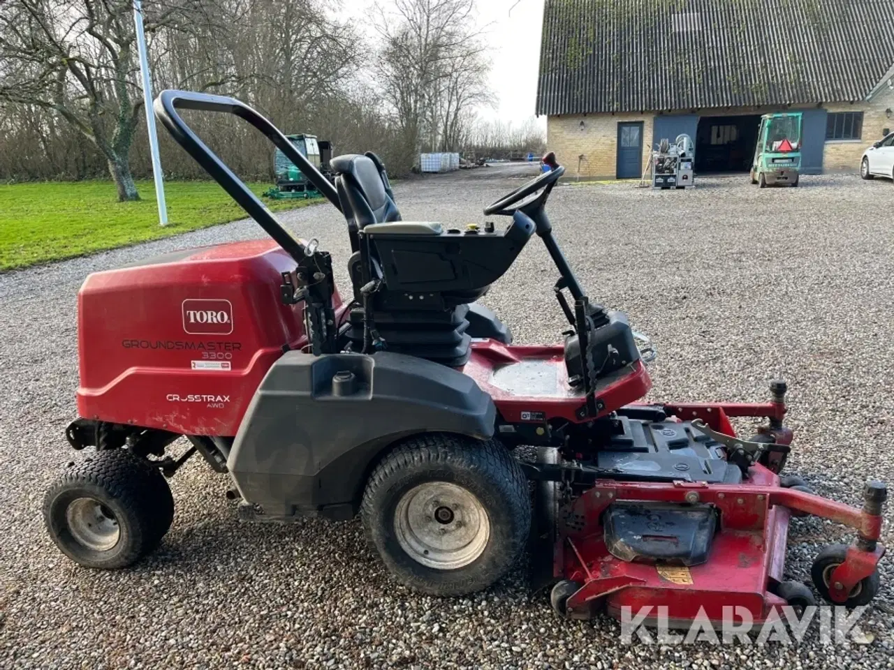 Billede 6 - Græsslåmaskine Toro Groundmaster 3300 Crosstrax AWD