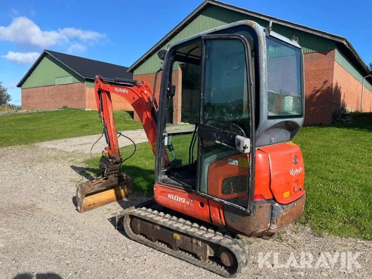 Billede 7 - Gravemaskine Kubota KX019-4 med Tiltfunktion